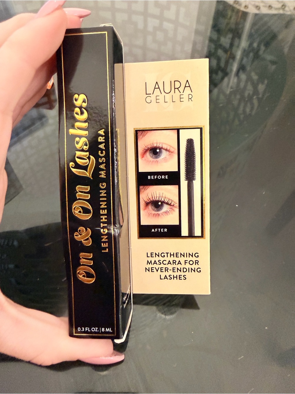 Laura Geller Lengthening Mascara - Black & Gold Packaging
